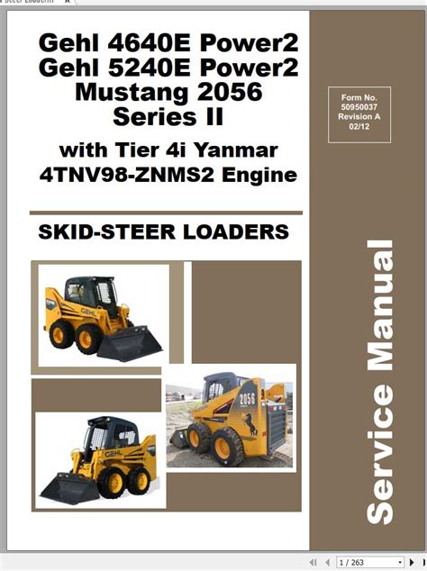 5240 gehl skid steer|gehl 4640 skid steer problems.